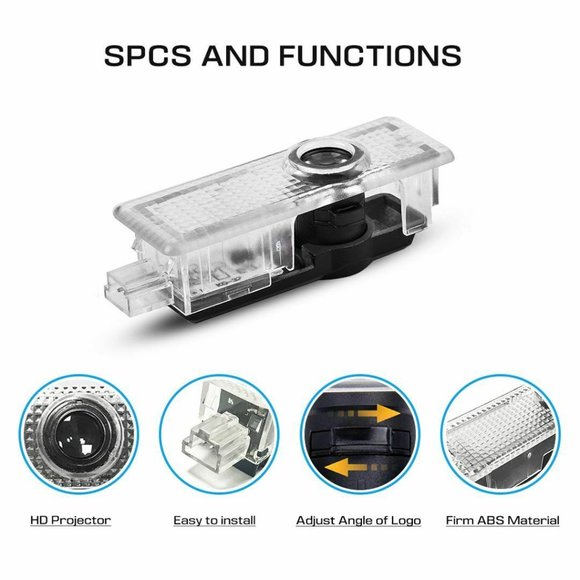 BMW Logo Ghost Shadow Light LED Laser Projectors - Picture 6 of 7